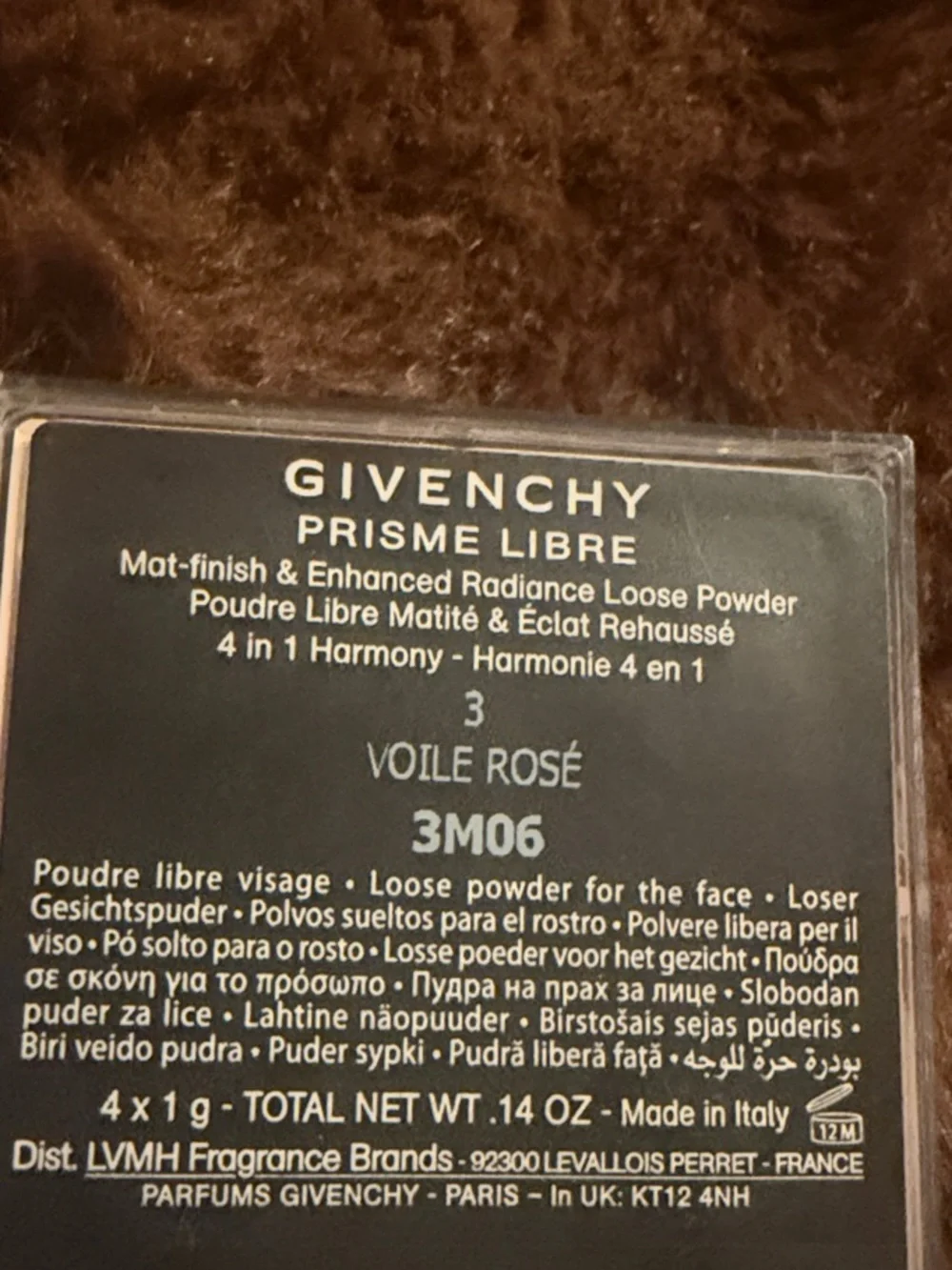 Givenchy Prisme Libre Loose Powder - Voile Rosé (Black Compact)